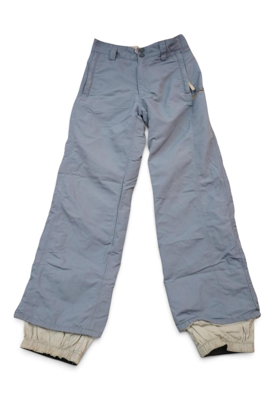 Burton Biolite Snow Pants Womens XS Blue Insulated Water Resistant Ski Snowboard